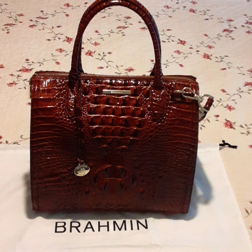 ⚘Brahmin Caroline Pecan Melbourne bag